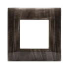 AVE - Placca Tecnopolimero Young S44. colore onice 3D 2 Mod.