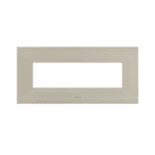 AVE - PLACCA SMART44 IN METALLO COLORE TORTORA 7 MOD.