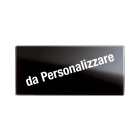 AVE - Placca Touch Vetro. S44 personalizzabile colore nero assoluto 7 comandi. 7 Mod.