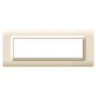 AVE - Placca tecnopolimero. S44 colore sabbia 7 Mod.