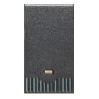 AVE - Dimmer Noir S45. comando pulsante 60500W 1 Mod.
