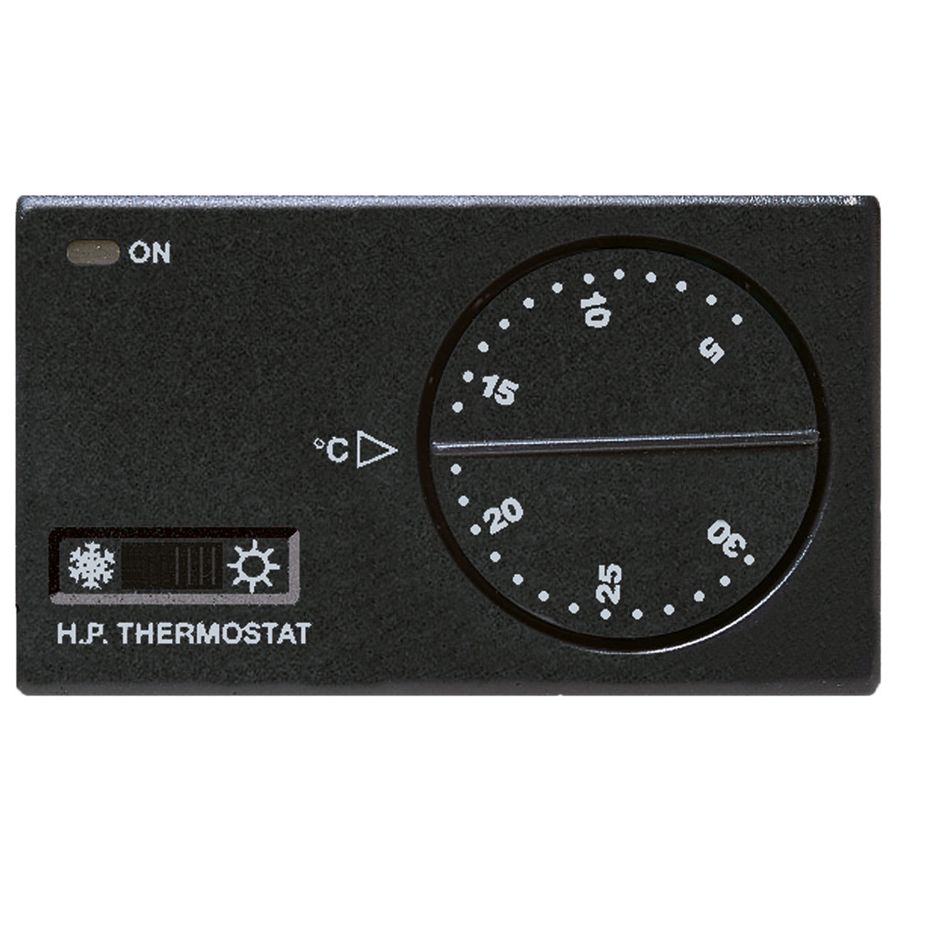 AVE - Termostato elettronico Noir S45. con commutatore estate/inverno  3 Mod.