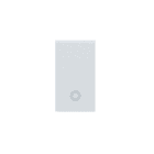 AVE - Pulsante RAL S45. colore bianco RAL7035. 1P 10A finitura lucida 1 Mod.