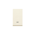 AVE - Dimmer Blanc S45 colore RAL 1013. comando pulsante. 60500W 1 Mod.