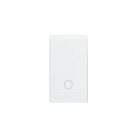 AVE - Pulsante Banquise S45. colore RAL 9016. 1P 10A finitura lucida 1 Mod.