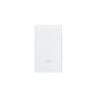 AVE - Pulsante con gemma Banquise S45. colore RAL 9016. 1P 10A finitura lucida 1 Mod.