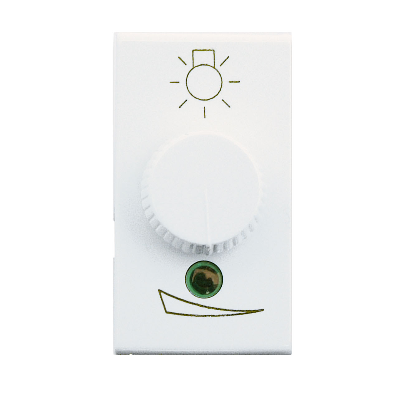 AVE - Variatore intensita'luminosa Banquise S45. per carichi resistivi 60900W 1 Mod.