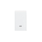 AVE - Dimmer Banquise S45 colore RAL 9016. comando pulsante. 60500W 1 Mod.