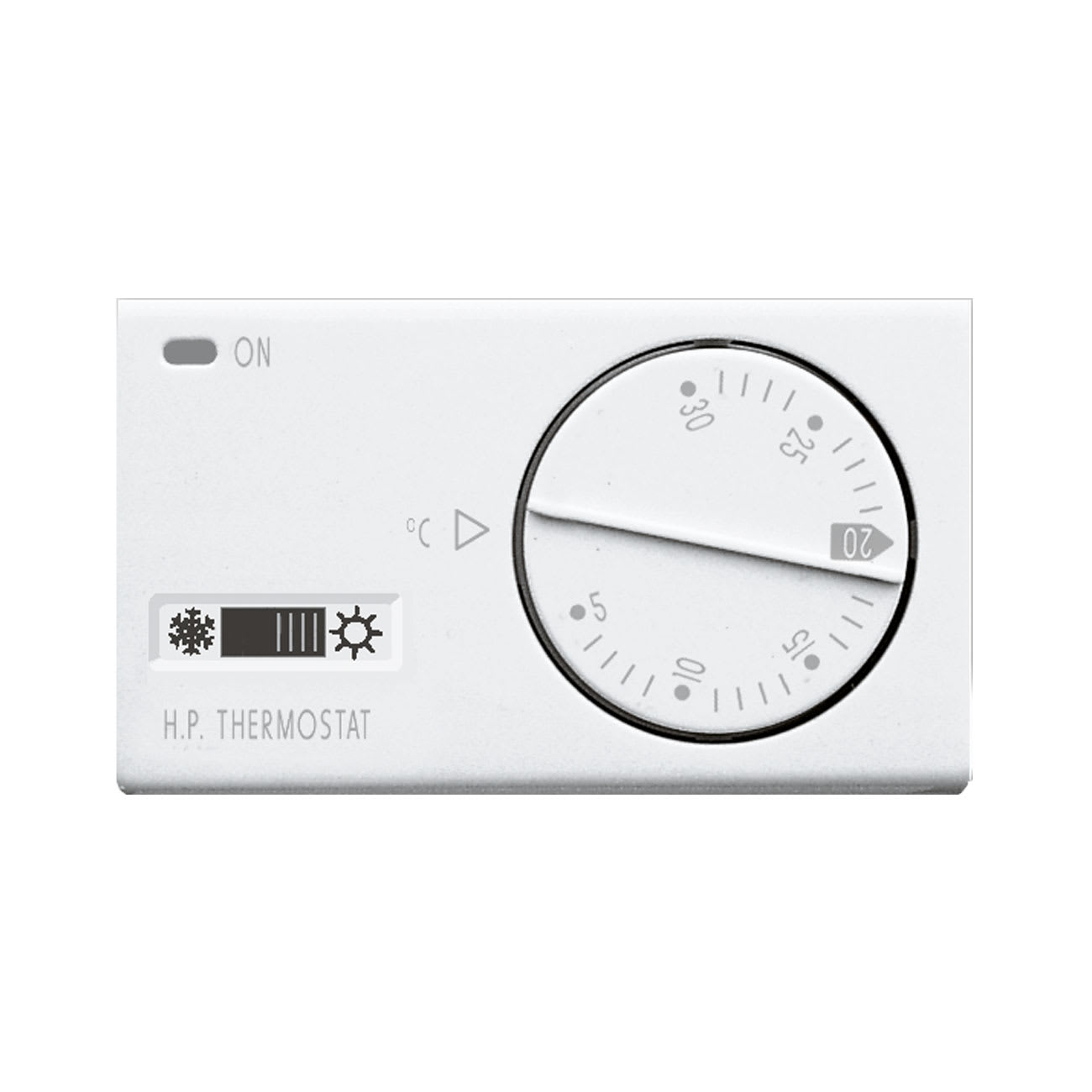 AVE - Termostato Banquise S45. 230V con commutatore estate/inverno 3 Mod.
