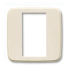 AVE - Cornice di ricambio per 1 modulo, colore bianco panna, ideale per sostituzioni e aggiornamenti.