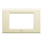 AVE - Placca in pressofusione colore bianco blanc 3 Mod.