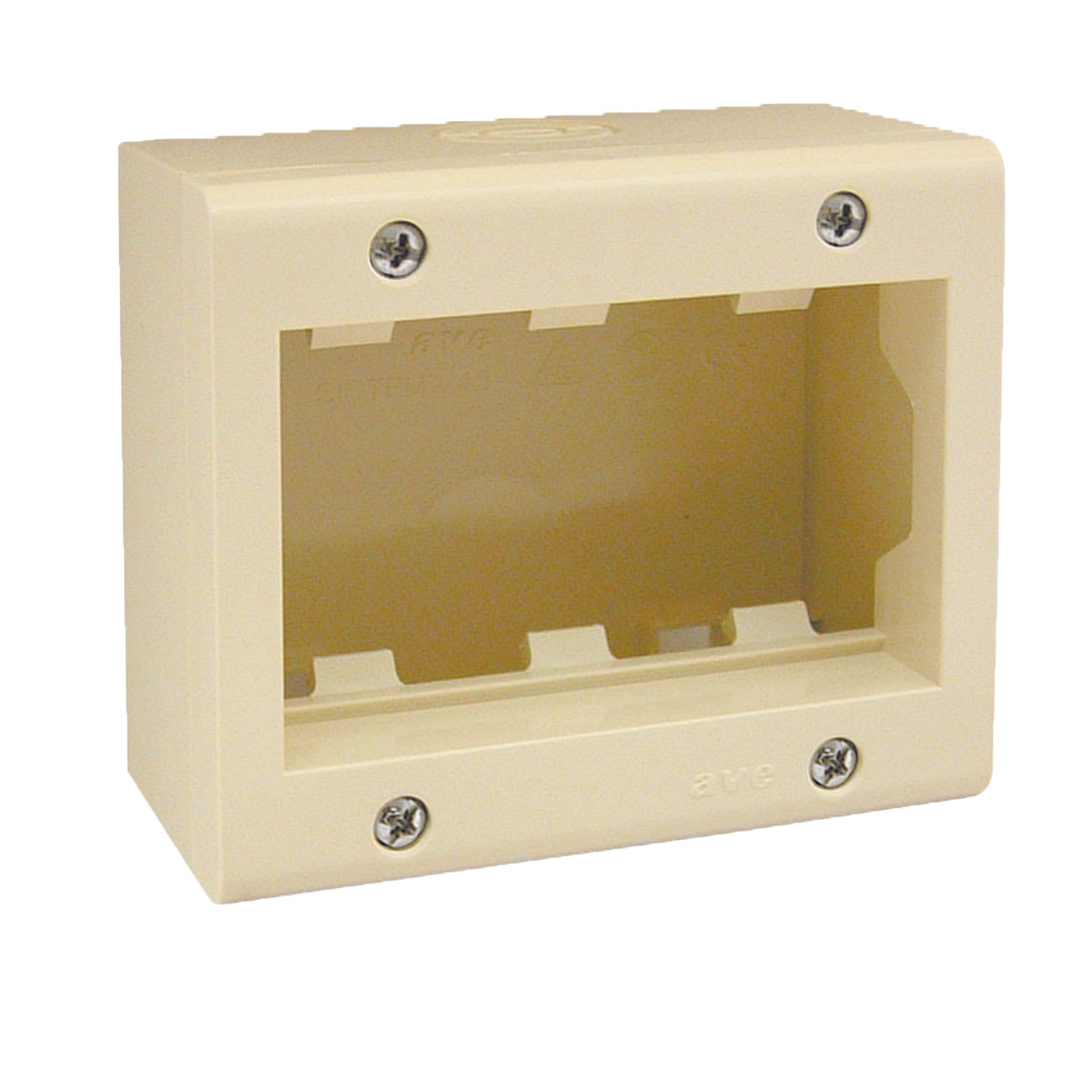 AVE - Contenitore autoportanti per tubo IP40 S45. RAL1013 3 Mod.