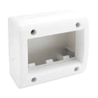 AVE - Contenitore autoportanti per tubo IP40 S45. RAL9016 3 Mod.