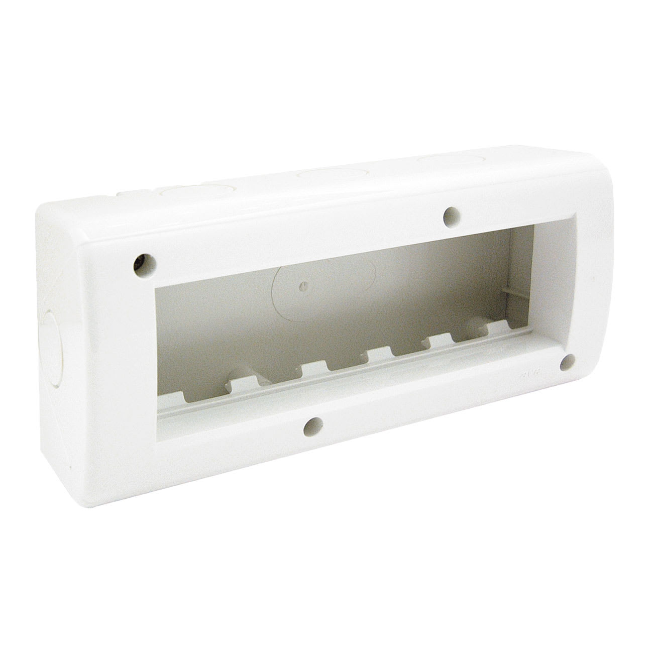 AVE - Contenitore autoportanti per tubo IP40 S45. RAL9016 6 Mod.