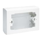 AVE - Scatola parete universale RAL9016 3m completare con placche 45p93.. o 45p03..