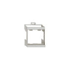 AVE - Supporto 2 moduli S45 per applicazione a guida DIN
