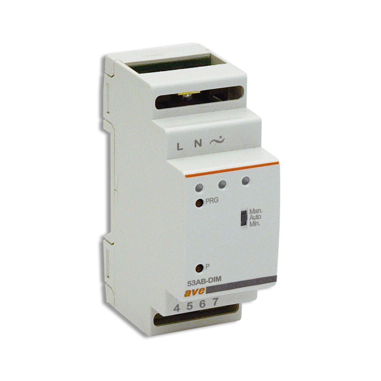 AVE - Attuatore dimmer universale a 1 canale AVEbus 2 Mod. DIN