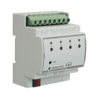 AVE - Attuatore knx 4ch basic 4 moduli din per controllo efficiente e versatile di sistemi domotici.