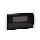 AVE - Coperchio IP40 colore bianco banquise RAL9016 12 moduli DIN per scatole BL07P e BL07CG
