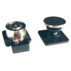 AVE - Elettromagnete da 50 kg per porte tagliafuoco, ideale per applicazioni di sicurezza e controllo accessi.