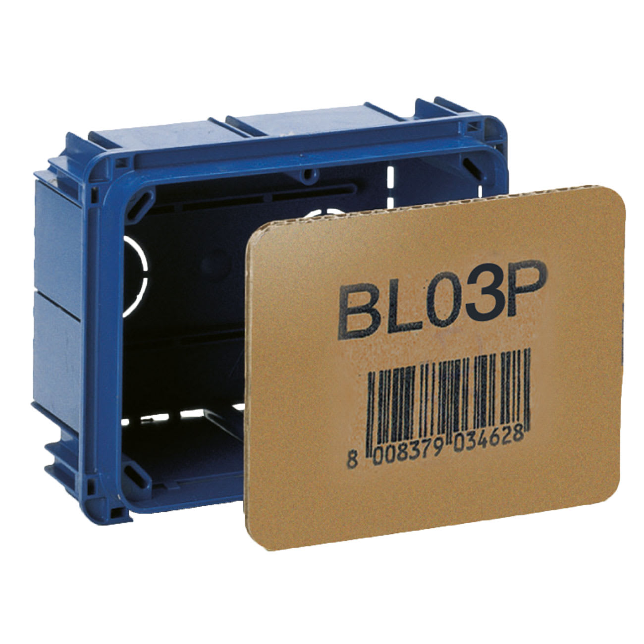 AVE - Scatola da incasso multifunzione con paramalta da utilizzare con: BL02C. BLCG02C e 53Q20N