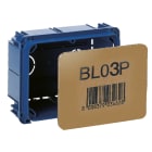 AVE - Scatola da incasso multifunzione con paramalta da utilizzare con: BL02C. BLCG02C e 53Q20N