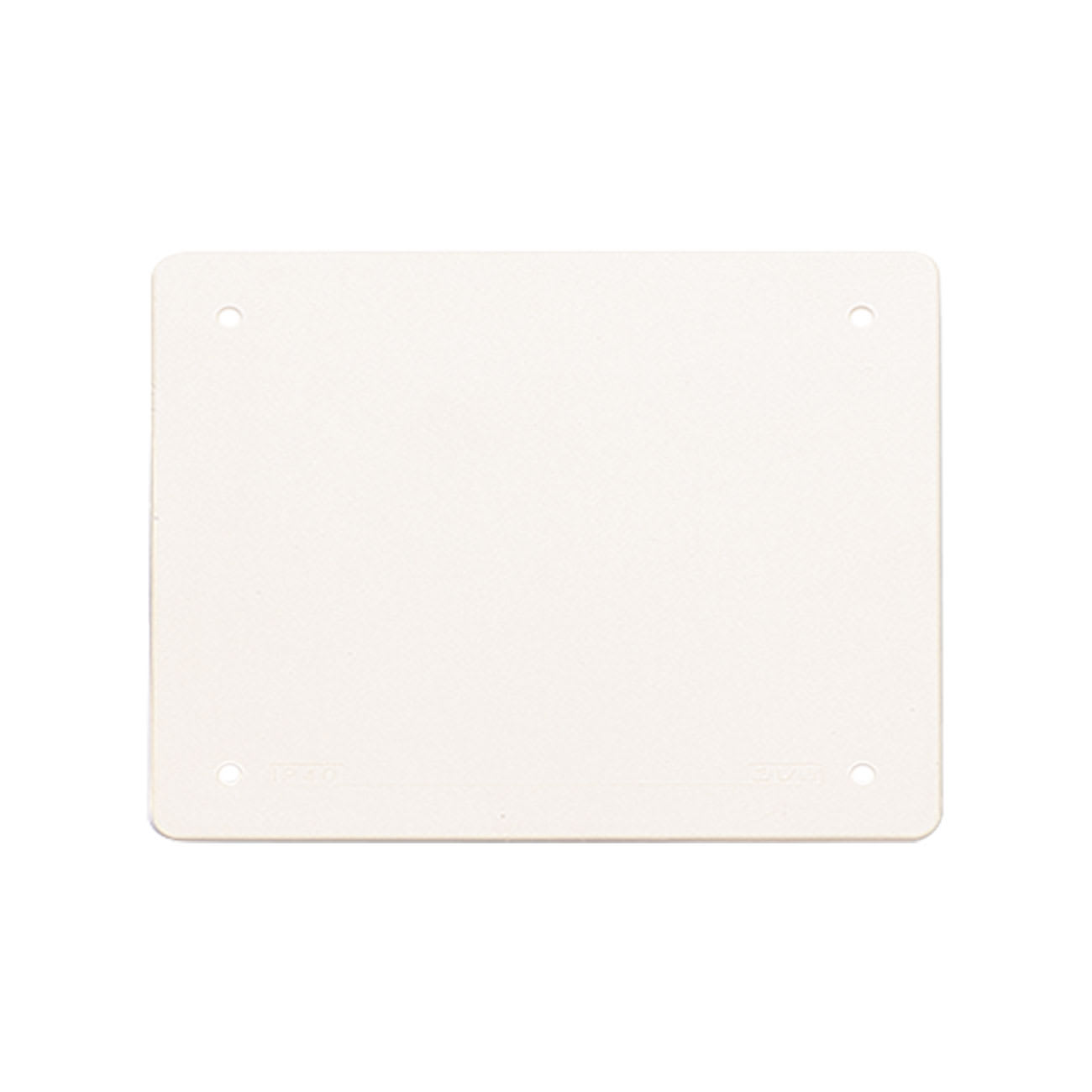 AVE - Coperchio IP40 antiurto di finitura per scatola BL04P