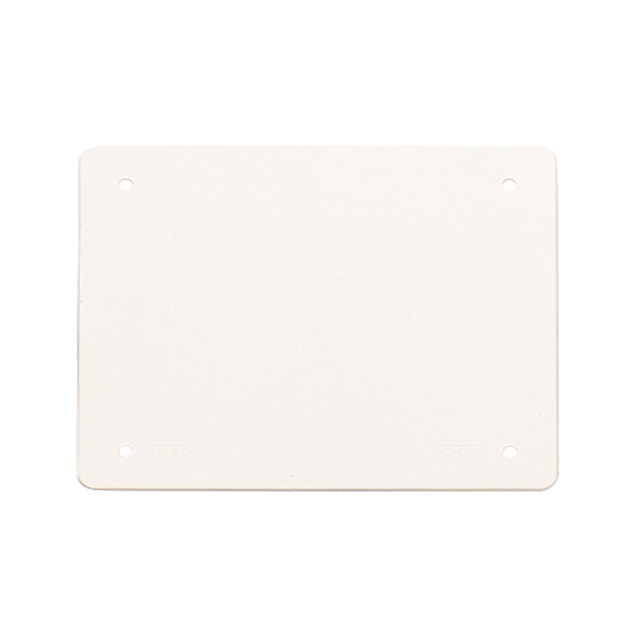 AVE - Coperchio IP40 antiurto di finitura per scatole: BL05CG e BL05P