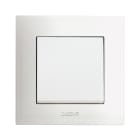 AVE - Interruttore senza gemma. colore RAL 9010. 1P 10AX non illuminabile finitura lucida 2 Mod.