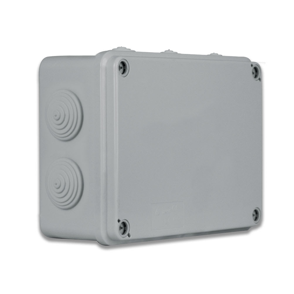 AVE - Scatola IP65 di derivazione da parete con passacavi  Dimensioni (L H P): 150 X 110 X 70 mm