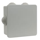 AVE - Scatola IP44 di derivazione da parete con passacavi Dimensioni diametro 80 profondita'34 mm