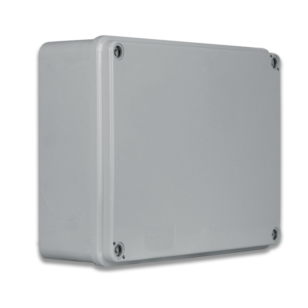 AVE - Scatola IP65 di derivazione da parete con pareti lisce Dimensioni (L H P): 190 X 140 X 70 mm