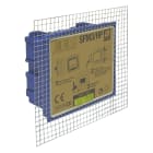 AVE - Scatola filo muro totale 3 moduli per pareti tradizionali (forato rosso) da utilizzare con placche ave touch SFM3/HP