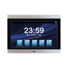 AVE - Unita'videocitofonica interna con touch screen 10.1 pollici nero con inserti in alluminio