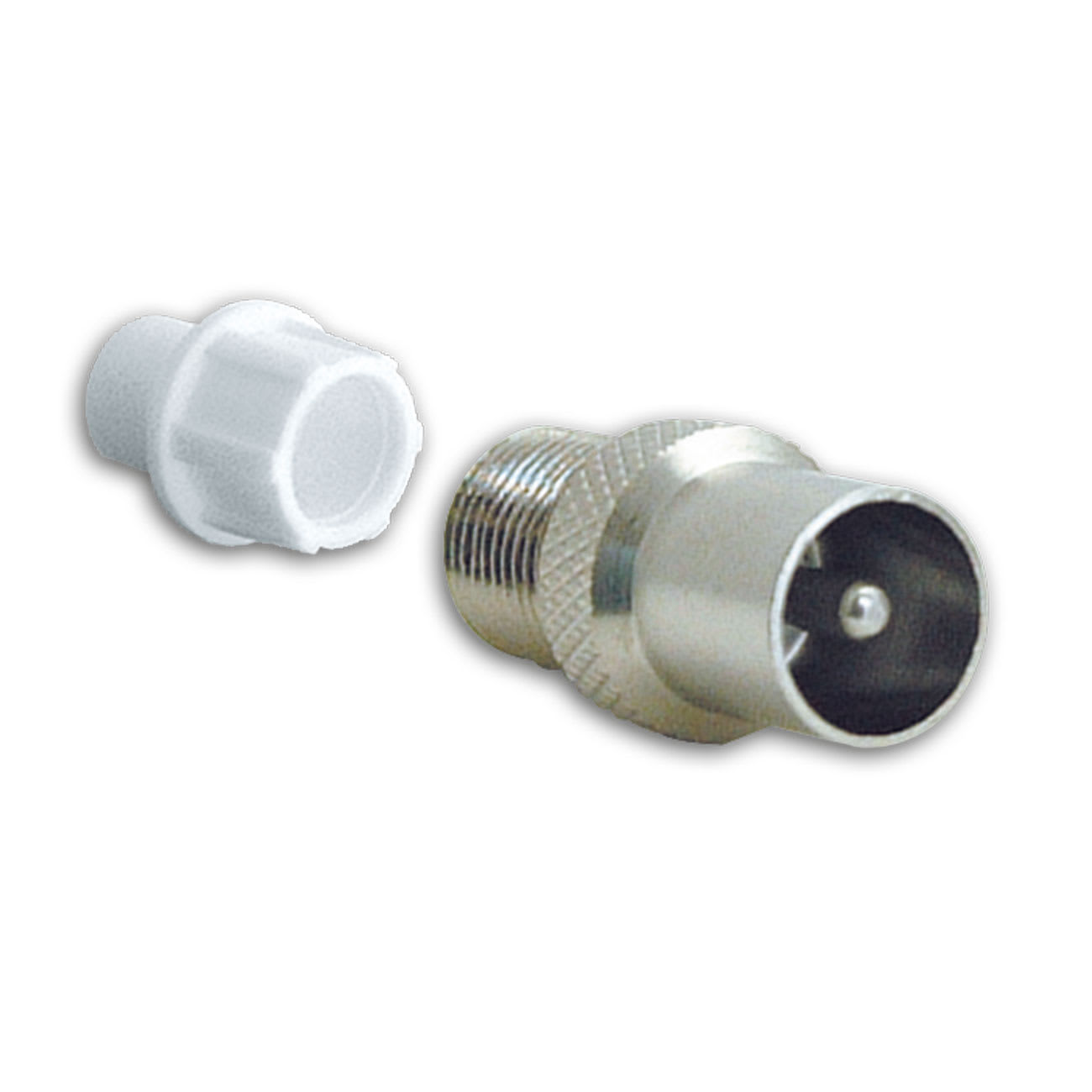 AVE - Spina volante tv/sat schermata maschio iec m per connessioni affidabili e schermate.
