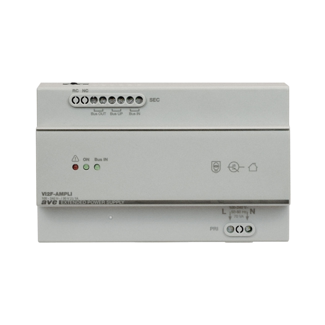 AVE - Amplificatore 1A per Sistema videocitofonico 2 FILI