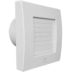 AVE - Aspiratore GRID d150  230V. Alette interne automatiche. Motore con cuscinetti a sfera. Versione con timer