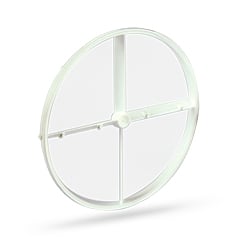 AVE - Chiusura a farfalla d120 per assiali con aletta in mylar per prevenire il rientro dell'aria esterna a ventilatore spento