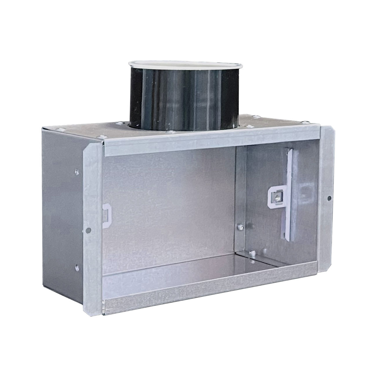 AVE - plenum per griglie con attacco laterale d75 per una ventilazione efficiente e sicura
