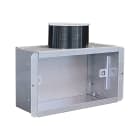 AVE - plenum per griglie con attacco laterale d75 per una ventilazione efficiente e sicura