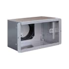 AVE - plenum per griglie con attacco posteriore d75 per una connessione efficiente e sicura