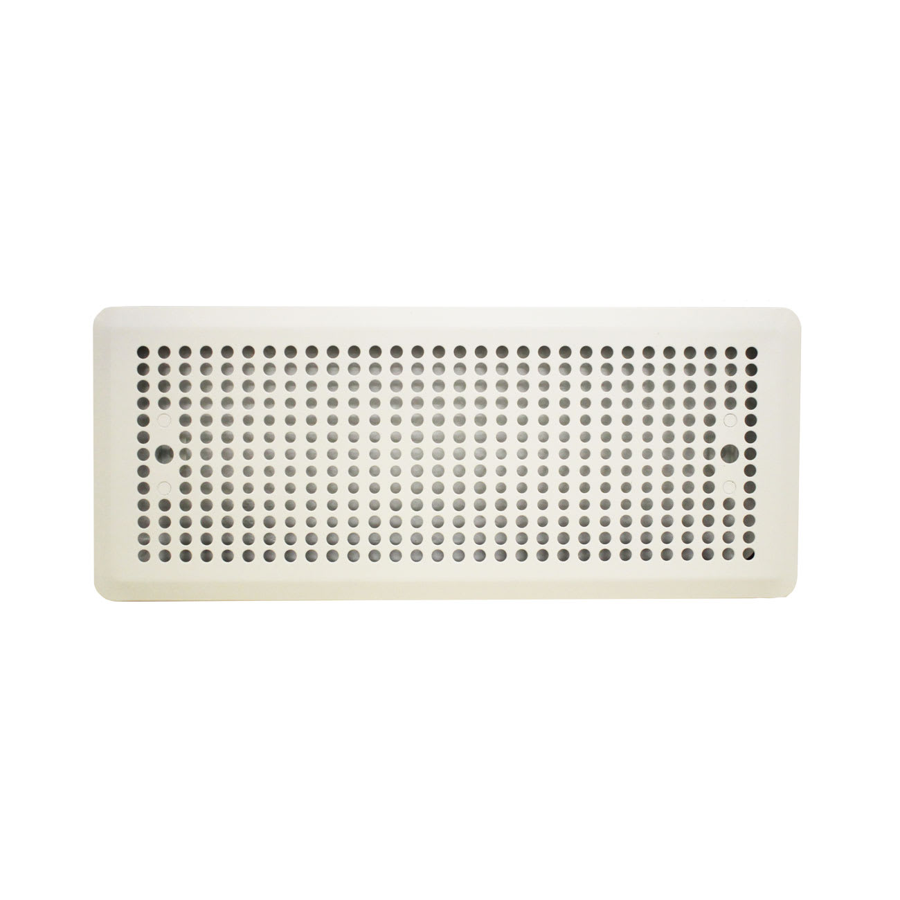 AVE - Griglia rettangolare forellata 300x100mm ideale per ventilazione e design funzionale.