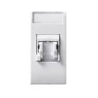 AVE - Presa RJ45 CAT5E UTP non schermata Domus S44 colore RAL 9010 finitura lucida 1 Mod.