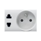 AVE - Presa compatibile con prese EuroUSA, francese e Domus da 3 metri. 44103392MB