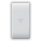 AVE - Commutatore a sfioramento. Domus S44. colore RAL 9010. alimentazione 230v funzionamento monostabile o temporizzato finitura 441051S