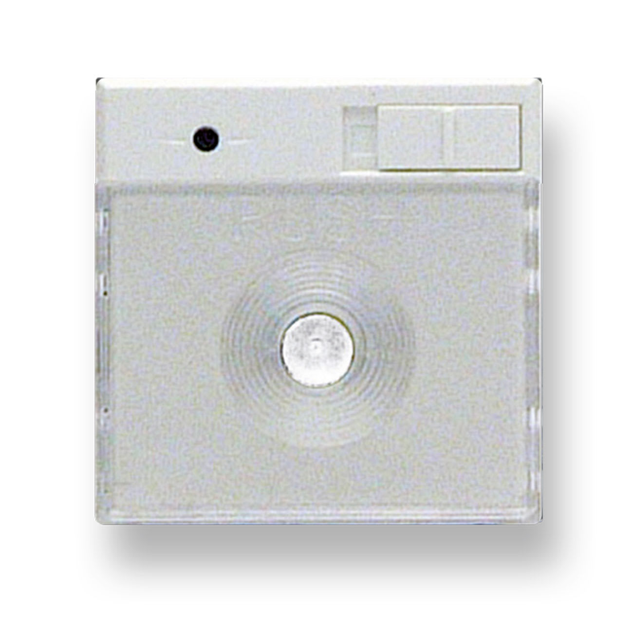 AVE - Lampada anti blackout. Domus S44. colore RAL 9010. a led alimentazione 230v finitura lucida 2 Mod.