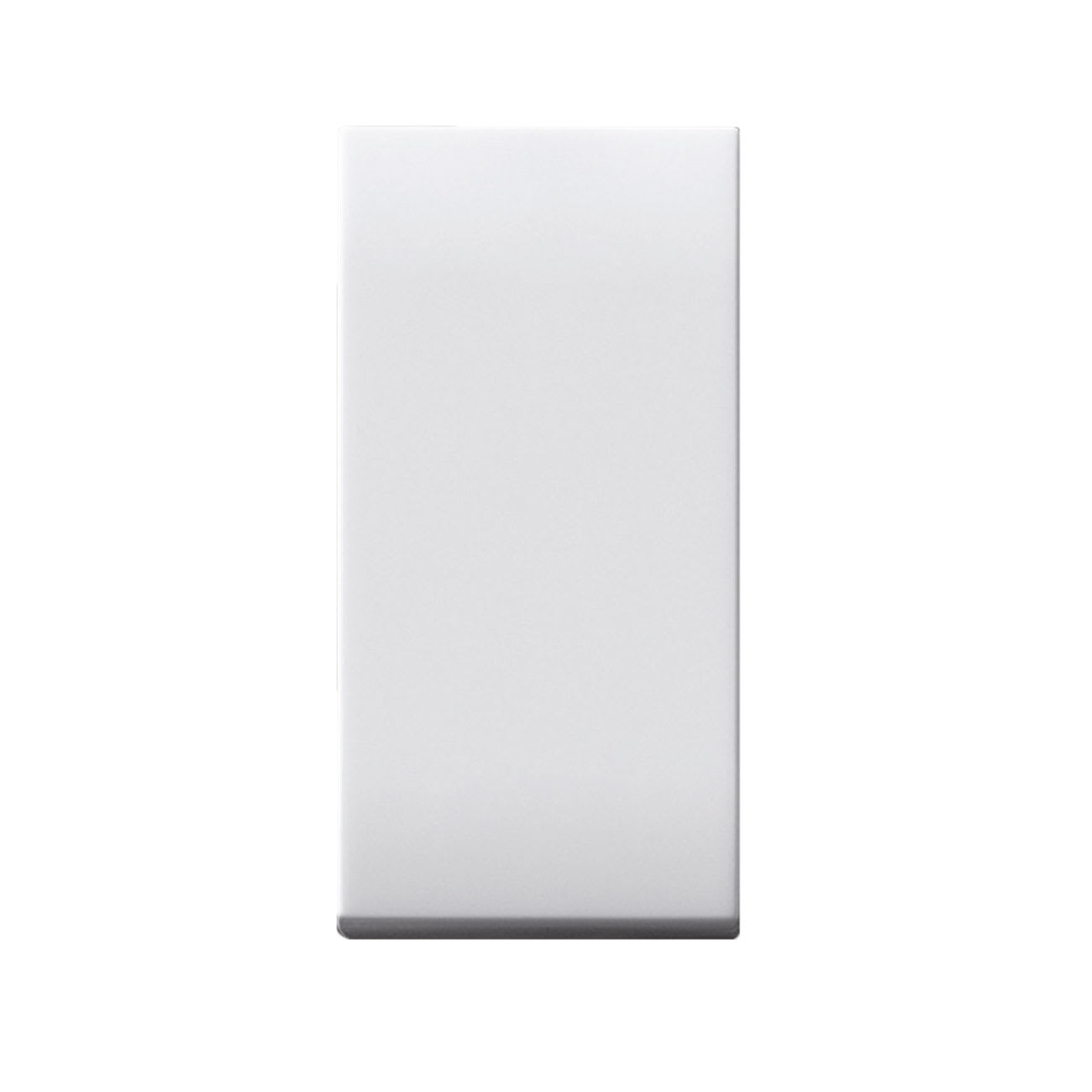 AVE - Tasto liscio Domus S44. colore RAL 9010  finitura lucida  1 Mod.
