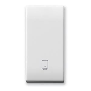 AVE - Tasto simbolo Boiler Domus S44. colore RAL 9010  finitura lucida  1 Mod.
