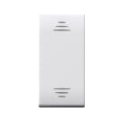 AVE - Tasto con gemma Domus S44. colore RAL 9010 finitura lucida 1 Mod.