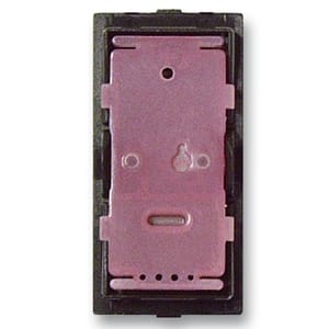 AVE - Corpo Pulsante S44. 1P 10A illuminabile 1 Mod.